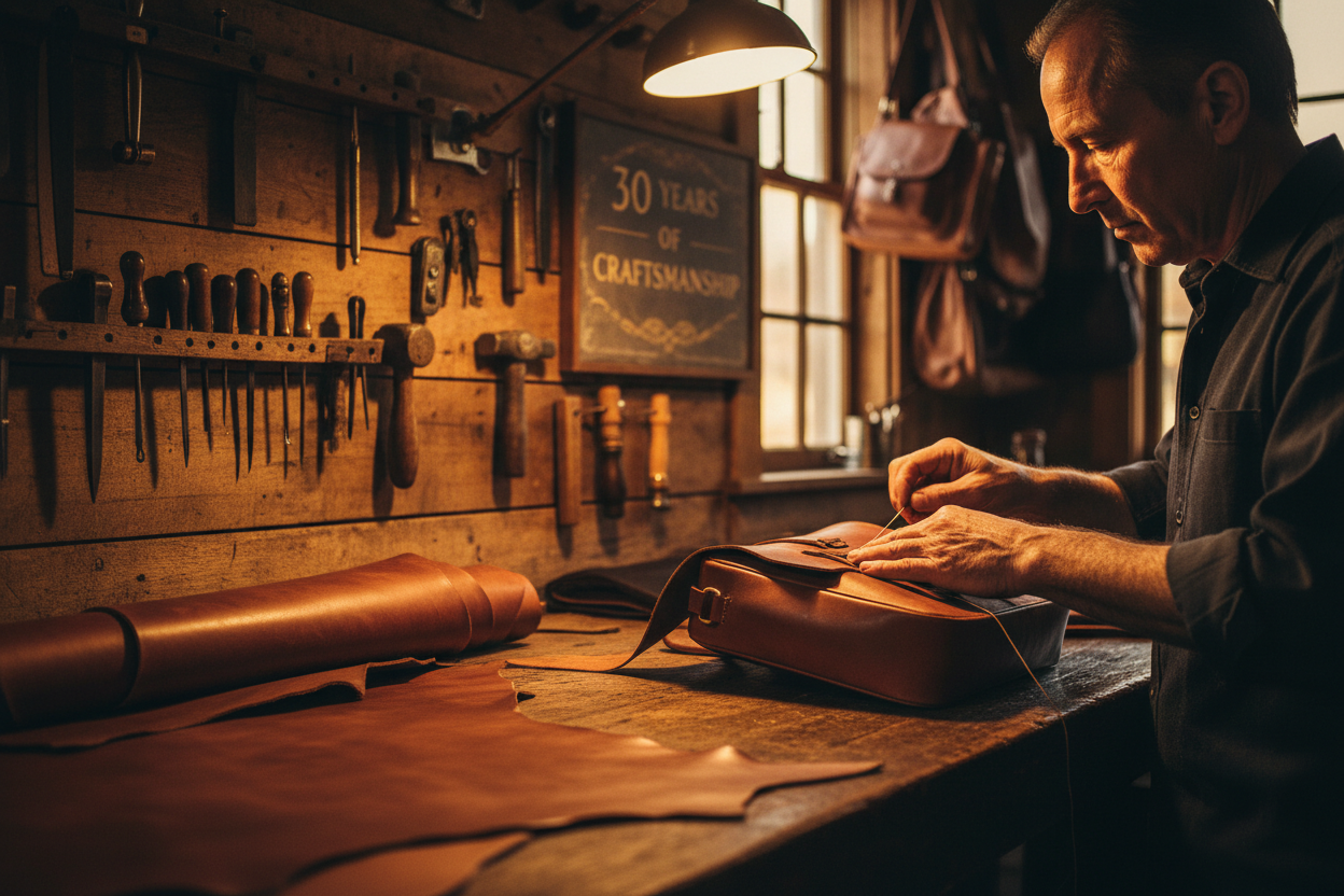 Inside Obi Pelle: 30 Years of Family Leather Craftsmanship